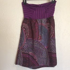 Roxy strapless summer dress ☀️